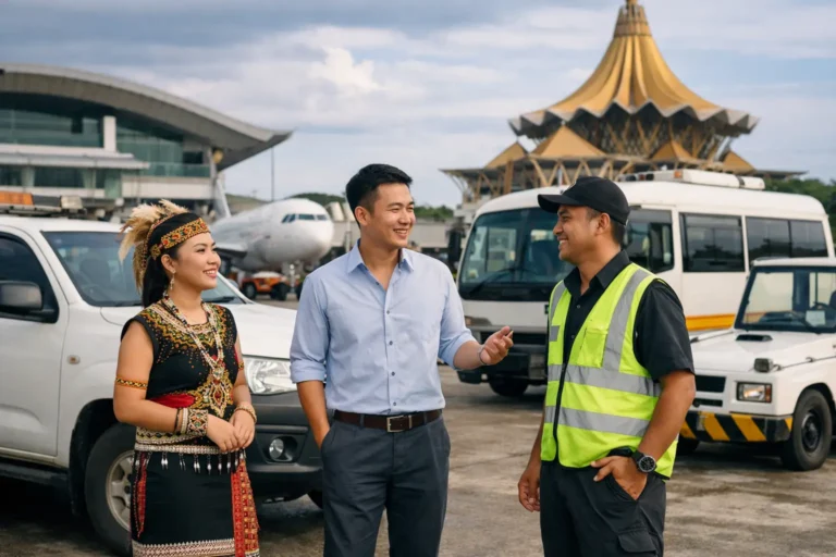 Airport Vehicle Collection Guide for Sarawak