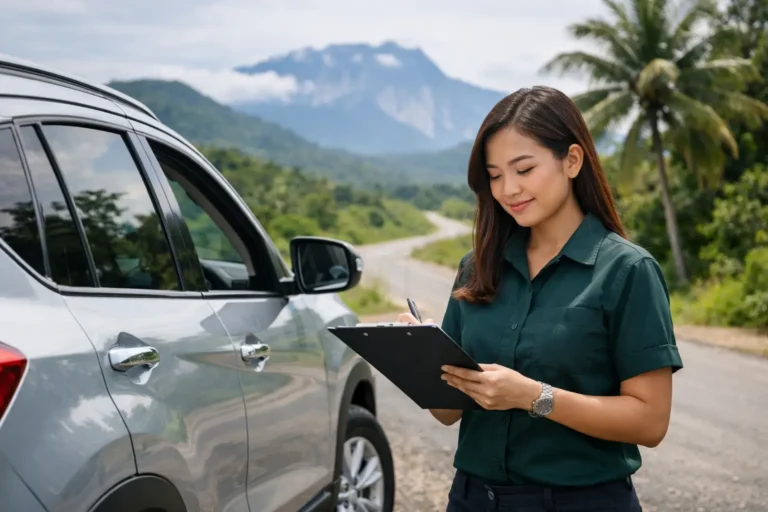car rental Sabah outstation 從砂拉越開往沙巴前的租車確認清單